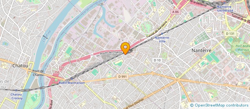 localisation de l'entreprise MONSIEUR ALPHA SANGARE  NANTERRE