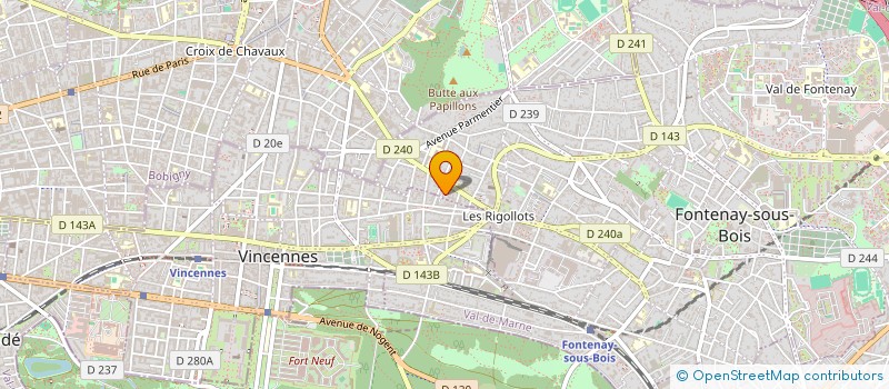 localisation de l'entreprise MONSIEUR ALPHA SANOGO à FONTENAY-SOUS-BOIS