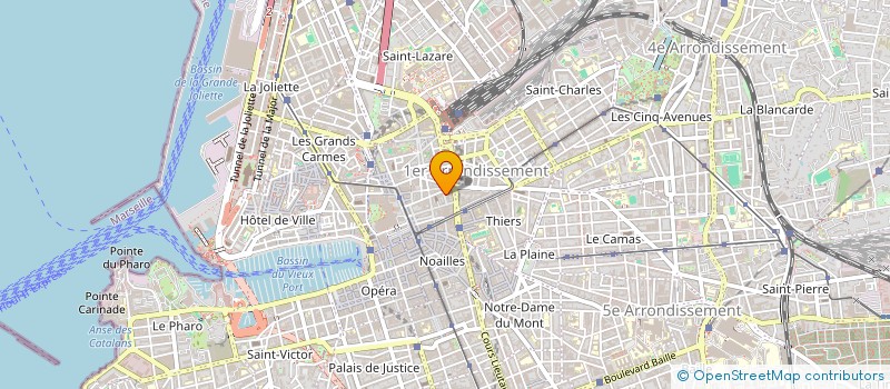 localisation de l'entreprise MONSIEUR ALPHA SARR  MARSEILLE