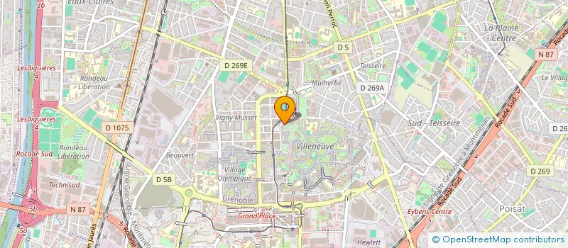 localisation de l'entreprise MONSIEUR ALPHA SAW  GRENOBLE