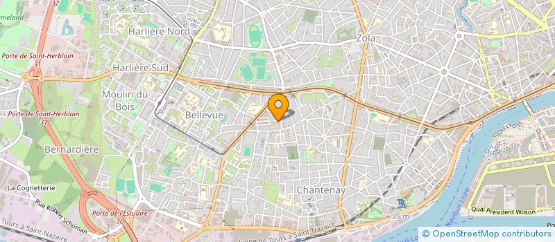 localisation de l'entreprise MONSIEUR ALPHA SESAY à NANTES