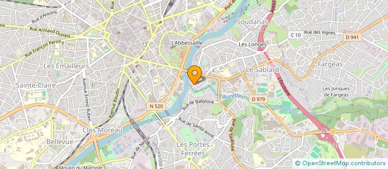 localisation de l'entreprise MONSIEUR ALPHA SIDIBE à LIMOGES