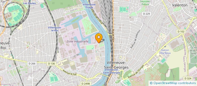 localisation de l'entreprise MONSIEUR ALPHA TOURE à VILLENEUVE-LE-ROI