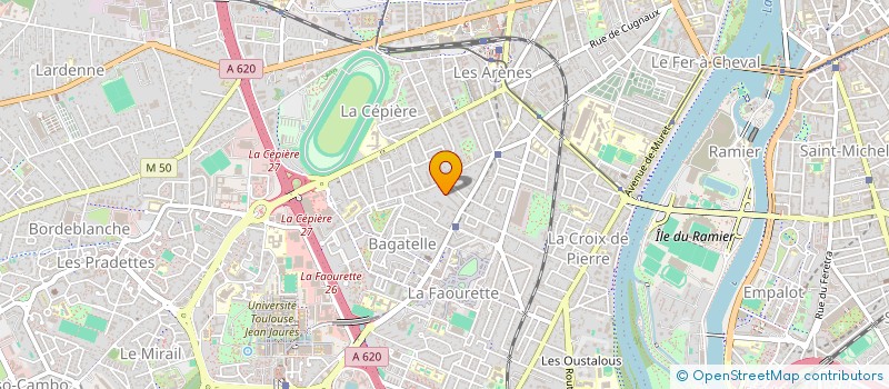 localisation de l'entreprise MONSIEUR ALPHEE SEBAPO à TOULOUSE