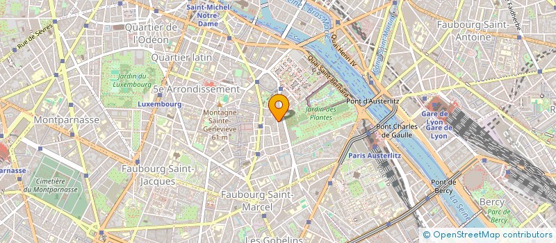 localisation de l'entreprise MONSIEUR ALPHONSE ALPHONSE GARDEL  PARIS