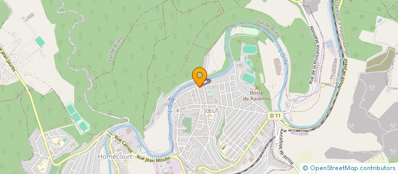 localisation de l'entreprise MONSIEUR ALPHONSE ANNIBALE-ABISSI  JUF