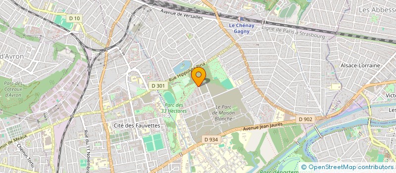 localisation de l'entreprise MONSIEUR ALPHONSE APOU BABOUO à NEUILLY-SUR-MARNE