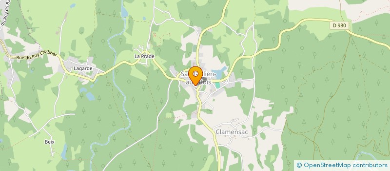 localisation de l'entreprise MONSIEUR ALPHONSE BARBE  SAINT-JULIEN-AUX-BOIS