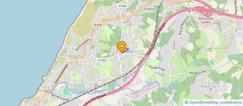 localisation de l'entreprise MONSIEUR ALPHONSE BISCAR  ARBONNE