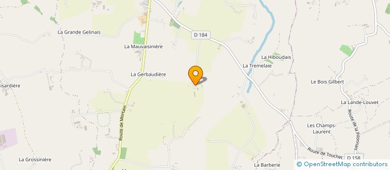 localisation de l'entreprise MONSIEUR ALPHONSE BOULE à MORTAIN-BOCAGE