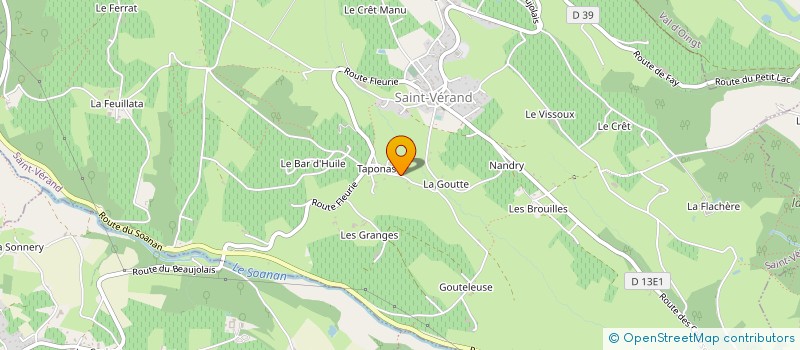 localisation de l'entreprise MONSIEUR ALPHONSE BOY  SAINT-VERAND