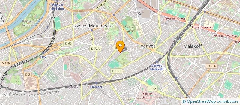 localisation de l'entreprise MONSIEUR ALPHONSE BRETON à ISSY-LES-MOULINEAUX