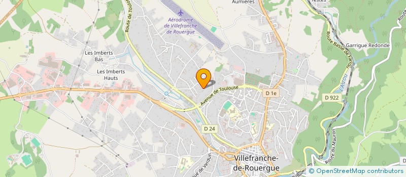 localisation de l'entreprise MONSIEUR ALPHONSE BRICARD à VILLEFRANCHE-DE-ROUERGUE