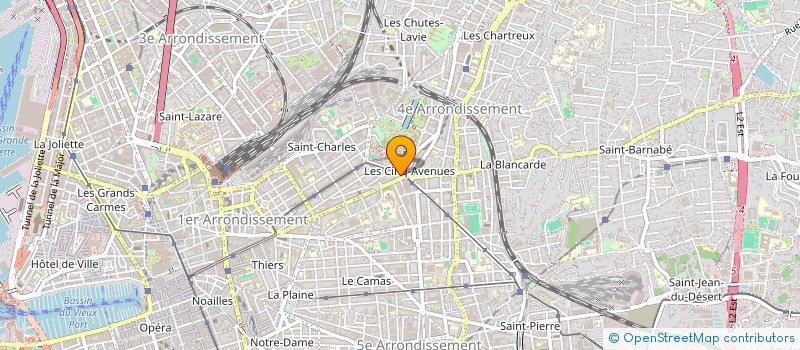 localisation de l'entreprise MONSIEUR ALPHONSE CAMBREA à MARSEILLE