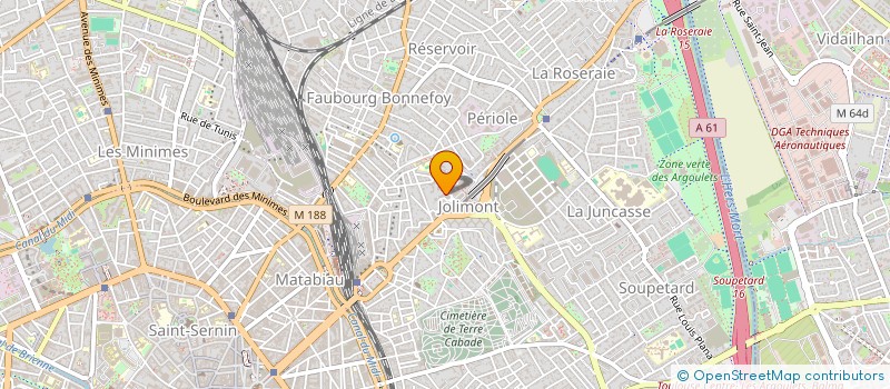 localisation de l'entreprise MONSIEUR ALPHONSE CHARTIER à TOULOUSE