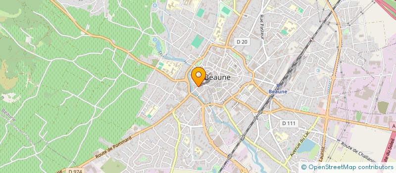 localisation de l'entreprise MONSIEUR ALPHONSE CHAVROCHE à BEAUNE