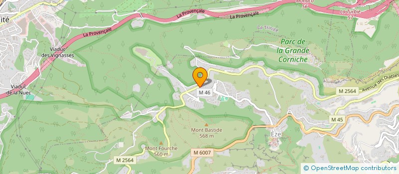 localisation de l'entreprise MONSIEUR ALPHONSE CIVILETTI  EZE