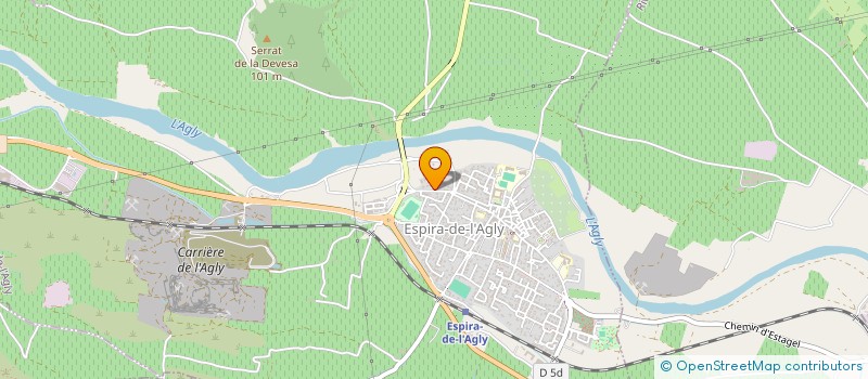 localisation de l'entreprise MONSIEUR ALPHONSE COMA  RIVESALTES