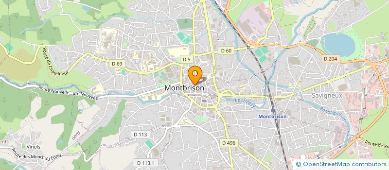 localisation de l'entreprise MONSIEUR ALPHONSE COTTIN à MONTBRISON