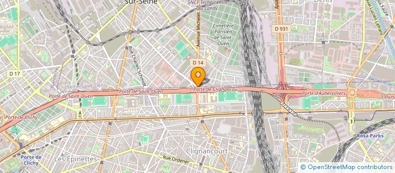 localisation de l'entreprise MONSIEUR ALPHONSE DANIEL RIQUIER à SAINT-OUEN-SUR-SEINE