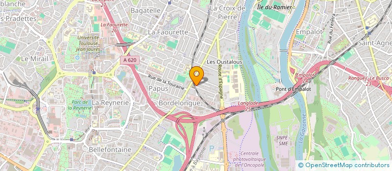 localisation de l'entreprise MONSIEUR ALPHONSE FAUR à TOULOUSE