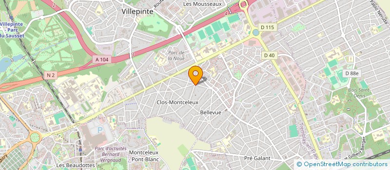 localisation de l'entreprise MONSIEUR ALPHONSE FUHRER à VILLEPINTE
