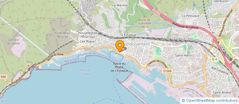 localisation de l'entreprise MONSIEUR ALPHONSE GATTO à MARSEILLE
