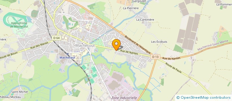 localisation de l'entreprise MONSIEUR ALPHONSE JARNY  SAINT-ETIENNE-DE-MER-MORTE