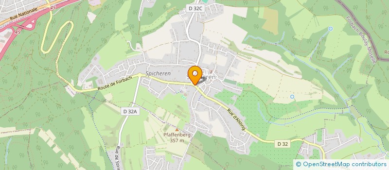 localisation de l'entreprise MONSIEUR ALPHONSE KLEIN  SPICHEREN