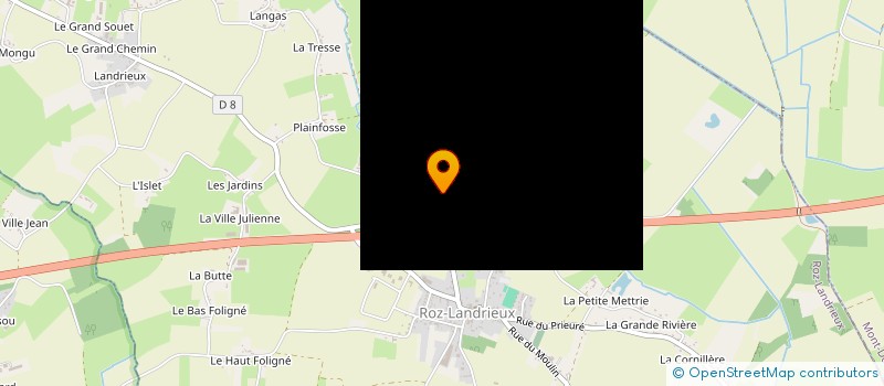 localisation de l'entreprise MONSIEUR ALPHONSE MAINSARD à ROZ-LANDRIEUX
