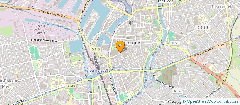 localisation de l'entreprise MONSIEUR ALPHONSE MICHEL FRANCINE à DUNKERQUE