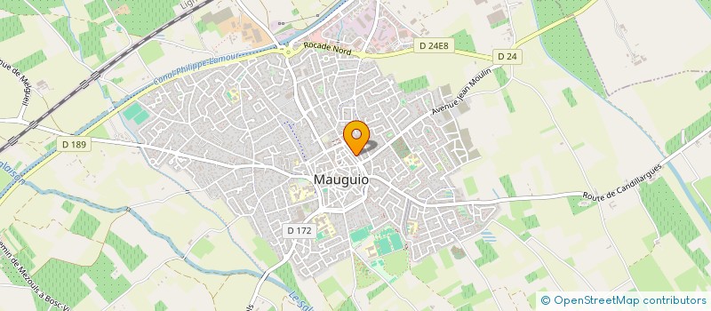localisation de l'entreprise MONSIEUR ALPHONSE MILLAN  MAUGUIO