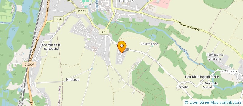 localisation de l'entreprise MONSIEUR ALPHONSE NERESTAN à FERRIERES-EN-GATINAIS