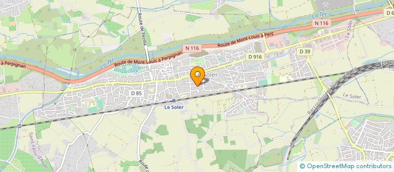 localisation de l'entreprise MONSIEUR ALPHONSE NOUVILAS  LE SOLER