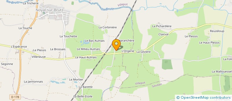 localisation de l'entreprise MONSIEUR ALPHONSE PAILLARD à SOUDAN