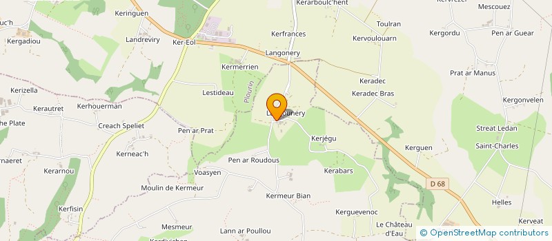 localisation de l'entreprise MONSIEUR ALPHONSE RAGUENES  BRELES