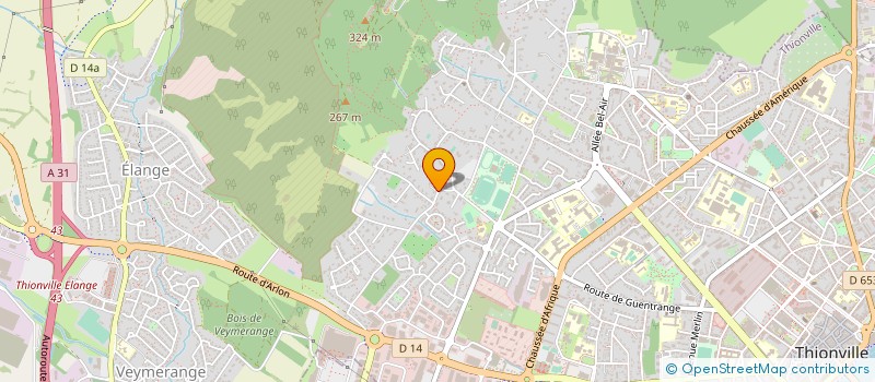 localisation de l'entreprise MONSIEUR ALPHONSE ROSSI à THIONVILLE