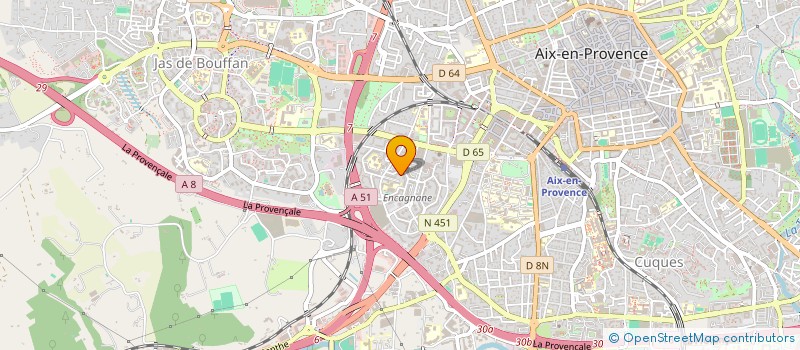 localisation de l'entreprise MONSIEUR ALPHONSE SCAVINO à AIX EN PROVENCE