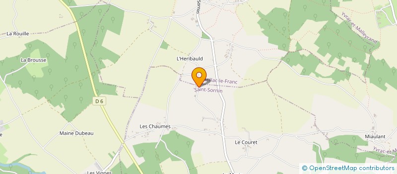 localisation de l'entreprise MONSIEUR ALPHONSE TOUPLIN à SAINT-SORNIN
