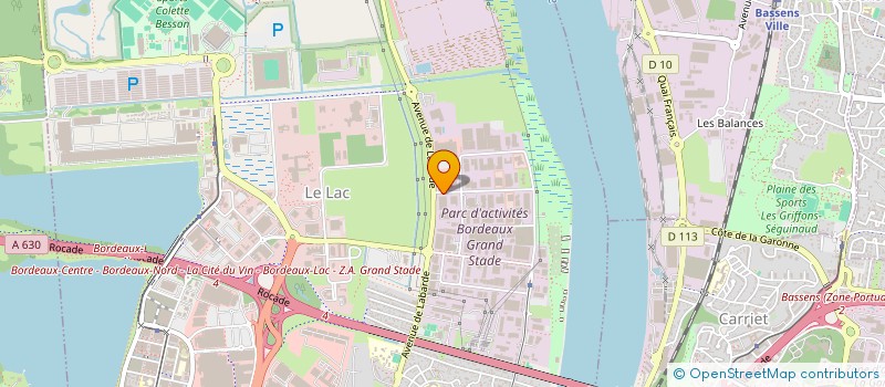 localisation de l'entreprise MONSIEUR ALPHONSO GIMENEZ  BORDEAUX