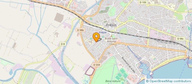 localisation de l'entreprise MONSIEUR ALPHONSO GOMEZ  FREJUS