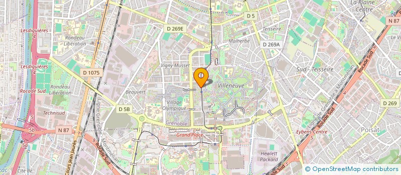 localisation de l'entreprise MONSIEUR ALRASHEED KAJAM ADAM  GRENOBLE