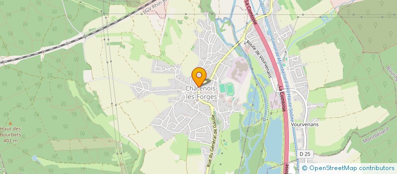 localisation de l'entreprise MONSIEUR ALRIK FERMEY  CHATENOIS-LES-FORGES