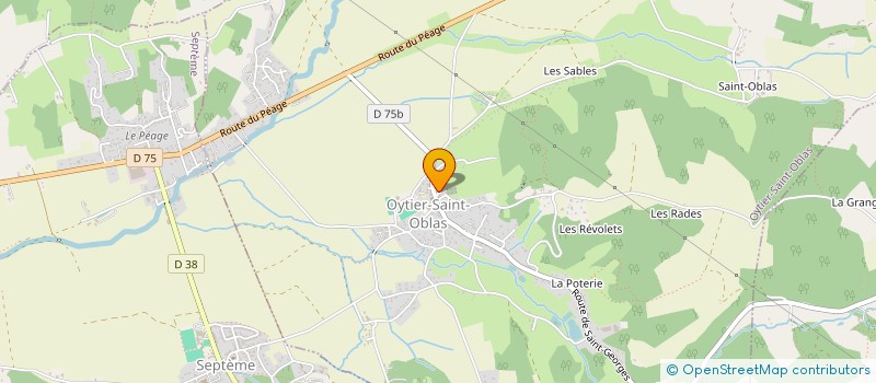 localisation de l'entreprise MONSIEUR ALRIK POSSETY  OYTIER-SAINT-OBLAS