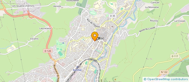 localisation de l'entreprise MONSIEUR ALSADIG MOHAMED ABDALLAH à AURILLAC