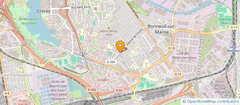 localisation de l'entreprise MONSIEUR ALSAKRI ABDALH  BONNEUIL-SUR-MARNE