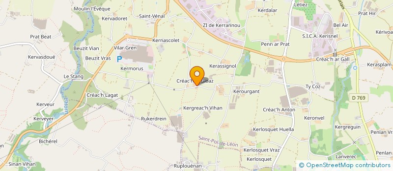 localisation de l'entreprise MONSIEUR ALSANOSI ADAM MOHAMED  SAINT-POL-DE-LEON