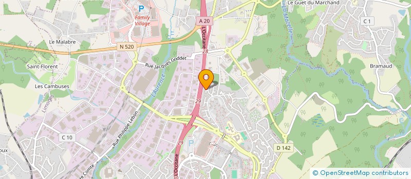 localisation de l'entreprise MONSIEUR ALSAUD BRAHIMATAJ à LIMOGES