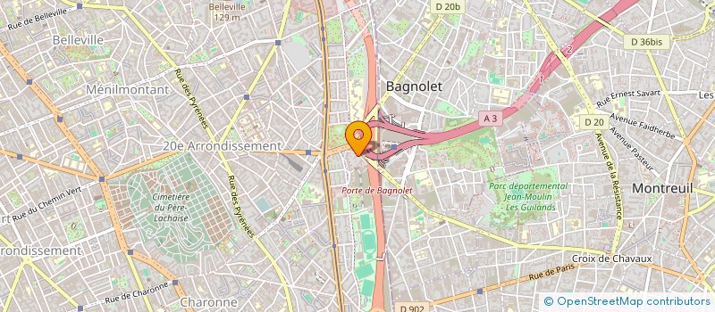 localisation de l'entreprise MONSIEUR ALSENY BAH  PARIS