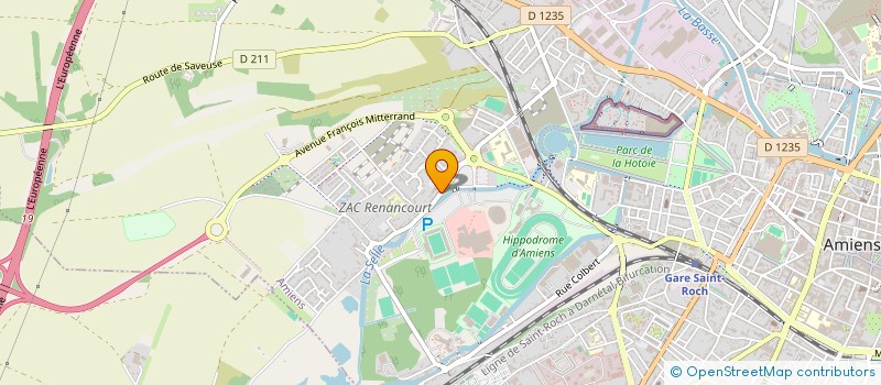 localisation de l'entreprise MONSIEUR ALSENY CAMARA à AMIENS